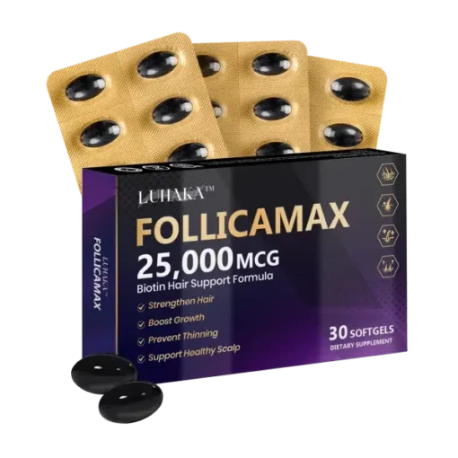 Luhaka™ FollicaMax 25,000 MCG Hair Growth Support