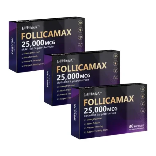 Luhaka™ FollicaMax 25,000 MCG Hair Growth Support - Image 7