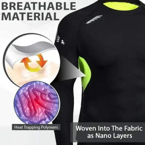 MaleFit™ ManSculpting Long Sleeve Compression Top - Image 6