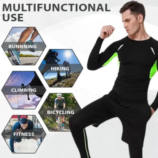 MaleFit™ ManSculpting Long Sleeve Compression Top - Image 8