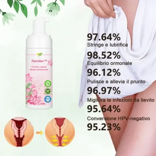 Raindew™ Vaginal Probiotic Detox Mousse - Image 6