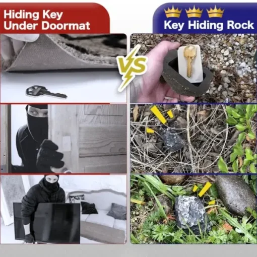 Realistic Outdoor Key Hider Rock - Image 4