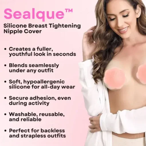 Sealque™ Silicone Breast Tightening Nipple Cover - Image 2