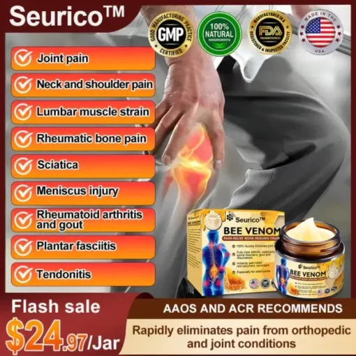 Seurico™ BeeVenom Pain-Relief Bone Healing Cream - Image 2