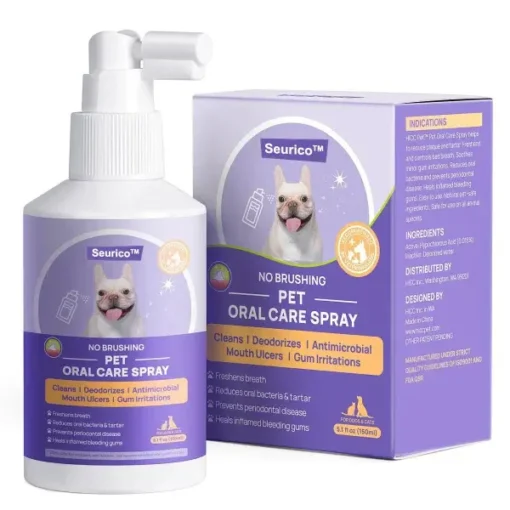 Seurico™ Teeth Cleaning Spray with Oral Probiotics for Dogs & Cats