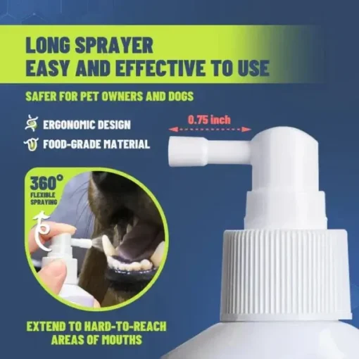 Seurico™ Teeth Cleaning Spray with Oral Probiotics for Dogs & Cats - Image 6