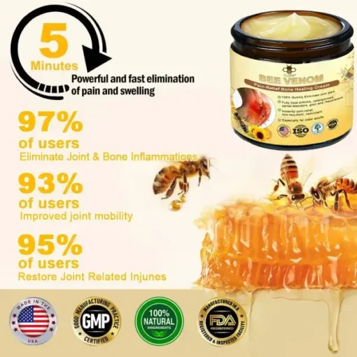 TLOPA® Bee-Venom Pain-Relief Bone Healing Cream - Image 5