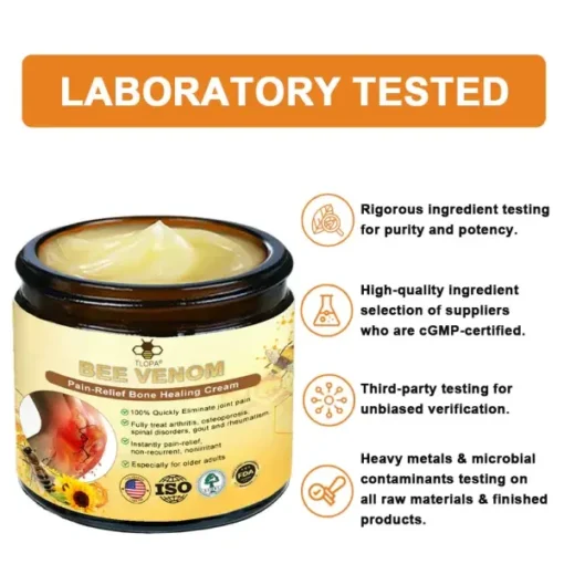 TLOPA® Bee-Venom Pain-Relief Bone Healing Cream - Image 9