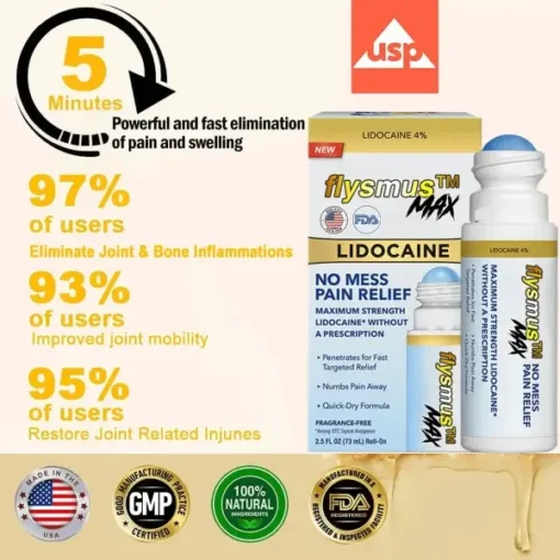 flysmus™ Lidocaine Scar-Free Pain Relief Healing Liquid - Image 5